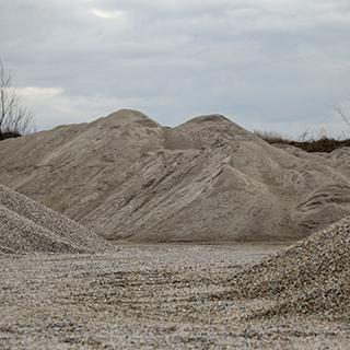 Photo Textures of Background Gravel Mining